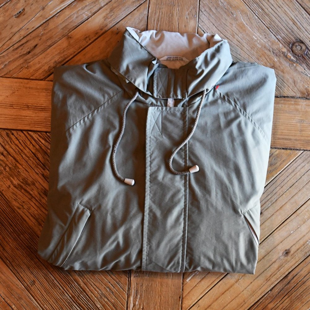 PERRY ELLIS OLIVE OLIVE/TAN JACKET